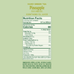 Nutrition information for Pineapple Wild Leaf Hard Green Tea