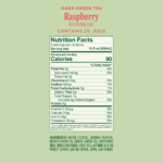 Nutrition information for Raspberry Wild Leaf Hard Green Tea